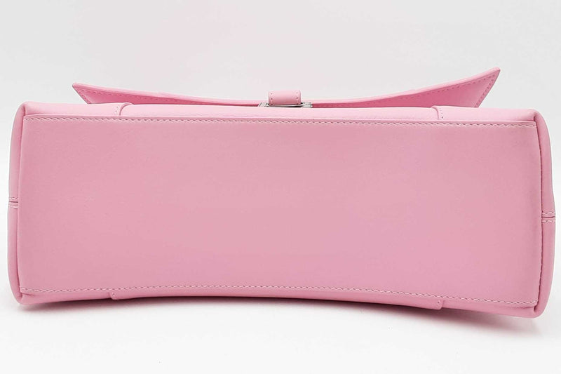 Balenciaga Downtown Pink Leather Shoulder Bag Eb1024pcrdu