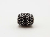 Pandora Pave Set Black Cz Heart 0.925 Sterling Silver Charm Do0424rde