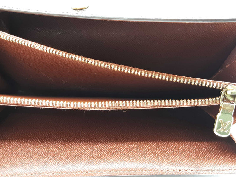 Louis Vuitton Monogram Coated Canvas Wallet Sd0625lrzde
