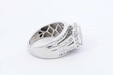 0.83ctw Diamond Ring In 10k White Gold 5.5 Grams Size 5.5 Eb1225olxdu