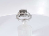 1.07 Cttw Diamond 10k White Gold Ring 5.9 Grams Size 9 Aa0625izxsa