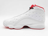 Nike Air Jordan 13 Retro "History Of Flight" Sneakers In White & University Red Size 8.5 Fw0526pxdu