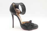 Christian Louboutin Fetish Bow Push Lock Ankle Straps Pumps Size 38 Eb0726loxsa