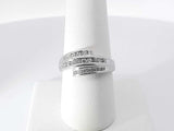 .48ctw Diamonds 14k White Gold 14k 4.9 Grams Ring Size 8 Sd0725lszsa