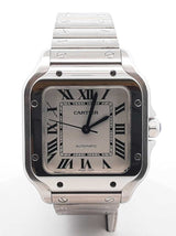 2023 Cartier Santos Mid-size 35mm Stainless Steel Automatic Watch Fw1225wzxdu