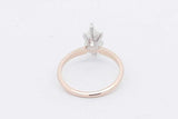 1.16ctw Marquis Diamond Ring In 14k Yellow Gold 2.4 Grams Size 6.5 Eb0725loxzsa