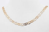 14k Yellow Gold Mariner Link Bracelet 2.7 Grams 11 Inch Eb0426lrxsa