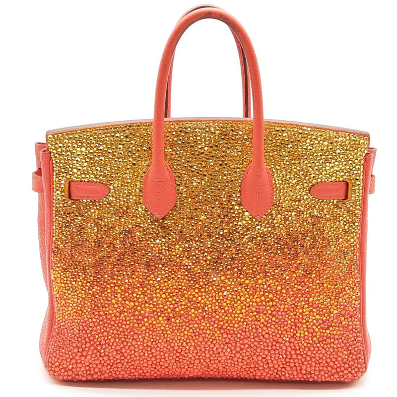 Hermes 25cm Capucines Togo Bedazzled Queen Birkin Lh1124exzxde