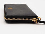 Tory Burch Saffiano Leather Wallet Black Aa0826izsa