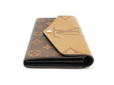 Louis Vuitton Sarah Wallet In Giant Monogram Reverse Coated Canvas Fw0726lwrdu