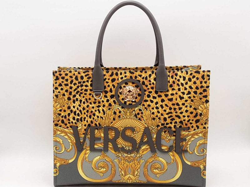 Versace La Greca Tote Bag Multi-color Aa1025ixzsa