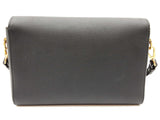 Louis Vuitton Soft Twist Black Leather Shoulder Bag Do0425lexzde