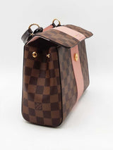 Louis Vuitton Bond Street Handbag In Damier Ebene & Magnolia Pink Fw0825rrxdu