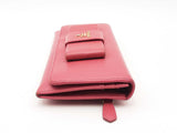 Prada Ribbon Saffiano Leather Long Wallet On Chain Fw0125lrxsa