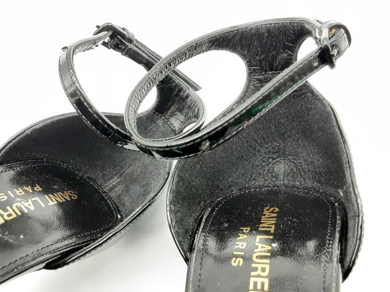 Yves Saint Laurent Opyum 110 Ysl Black Heels Size Eu 35 Do1224lrxde