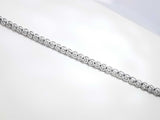 2.34cttw Lab Grown Diamond Tennis Bracelet 10k White Gold 4g 7 Inch Eb0526iirdu