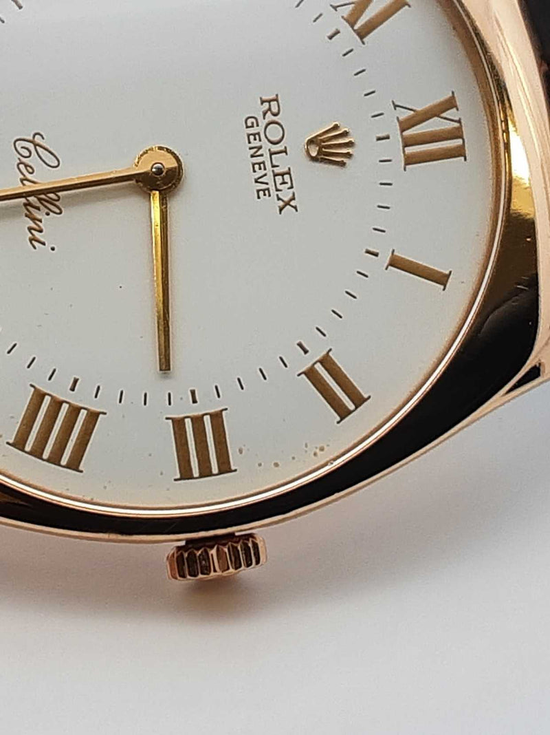 Rolex Cellini 18k Yellow Gold 31mm Watch 35.3 Grams Fw1125ozxzdu