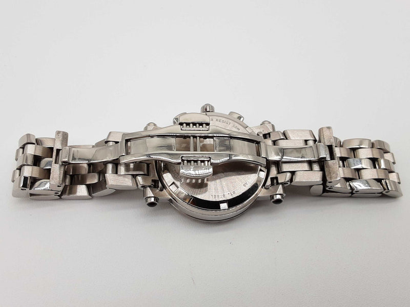 Bulova C876800 30mm Accutron Courchevel White Mop Dial Steel Watch Do0625rxde