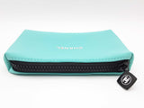 Chanel Vip Tiffany Teal Blue Neoprene Cosmetic Bag Do0225oxde