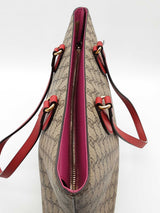 Gucci Gg Monogram Supreme Canvas Linea A Tote Bag Eb0626oxzde