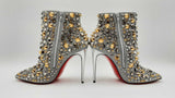 Christian Louboutin Full Kate 100 Calf Glitter Specchio Size 40 Sd0525orzsa
