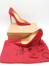 Christian Louboutin Red Patent Leather Kate Pumps Size 39 Eb0426oxzsa