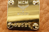 Mcm Klassik Visetos Cognac Crossbody Bag Eb0726oxzde