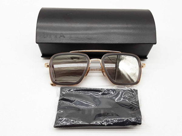 Dita Flight 006 Gold Metal Square Frames Grey Lens Sunglasses Do1224lrxde