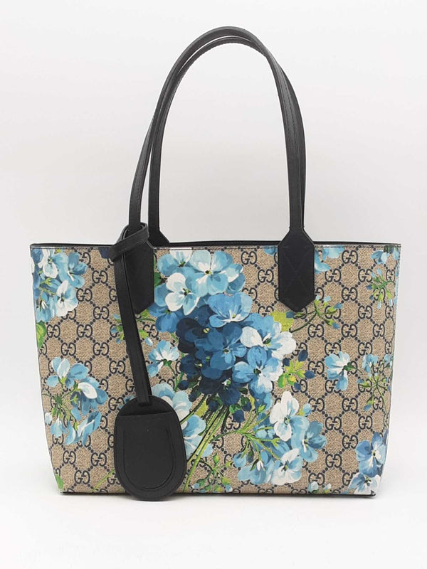 Gucci Gg Supreme Monogram Blooms Tote Bag Eb0125pxzsa