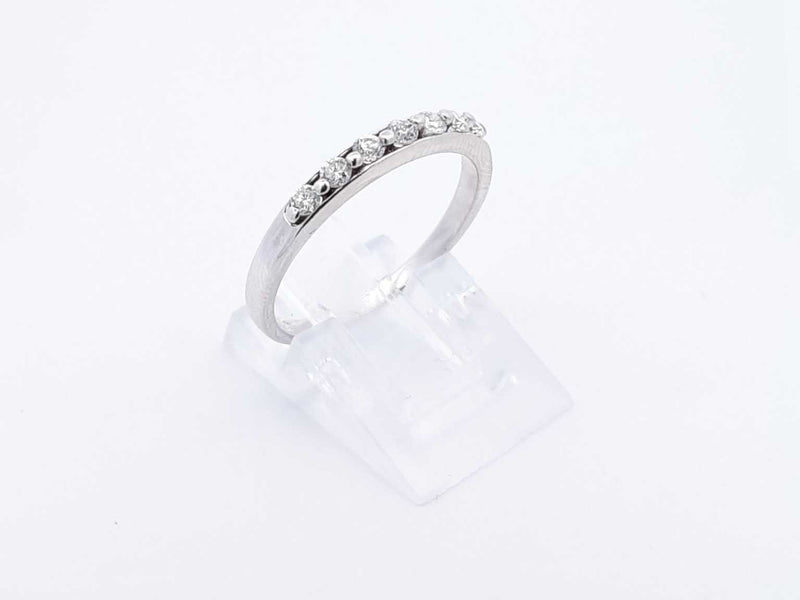 0.42 Cttw Diamond & 14k Gold Anniversary Ring 2.1 Grams Size 6.75 Fw0825lozdu