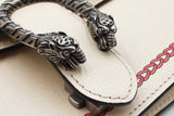 Gucci Lunar New Year Dionysus Mystic White Leather Shoulder Bag Eb0726wrxdu