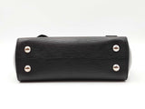 Louis Vuitton Cluny Bb Top-handle Bag In Black Epi Leather Fw0526irzdu