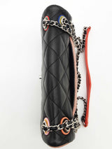 Chanel Cuba Color Flap Black Quilted Leather Shoulder Bag Do0525oxzxde