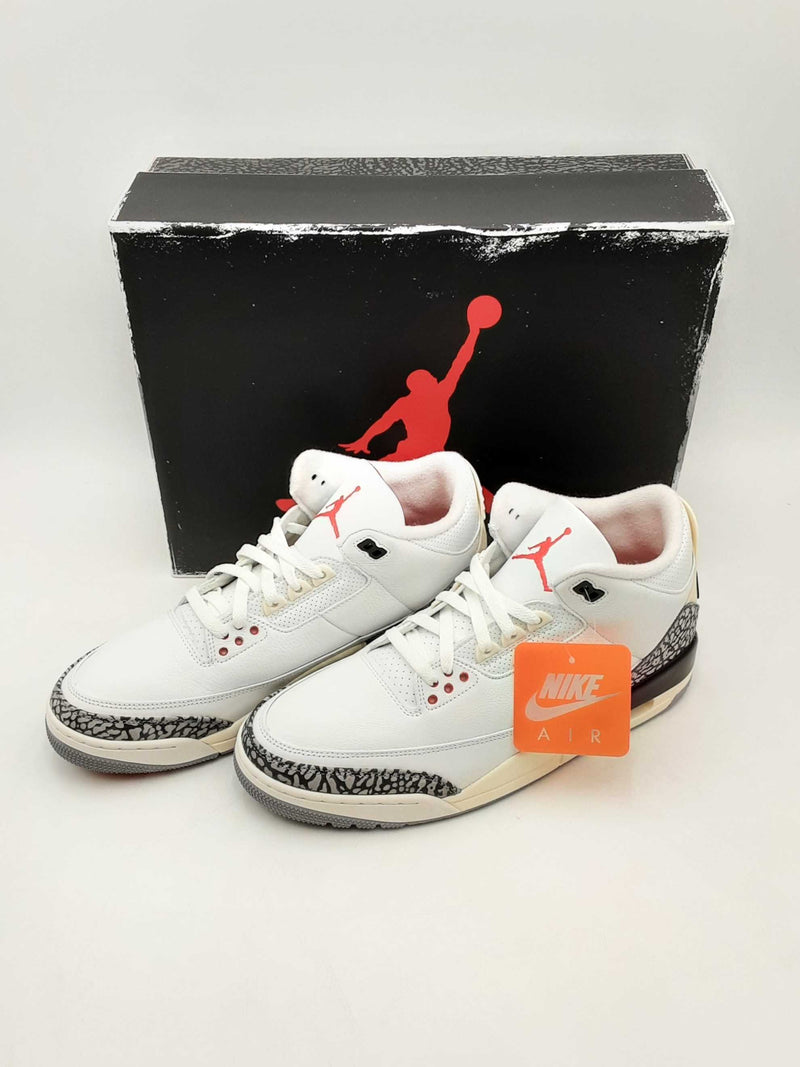 Nike Air Jordan 3 Retro White Cement Mid Size 12.5 Sd0325lrzsa