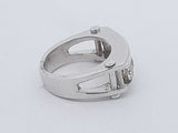 1.20 Cttw Diamond 14k White Gold 9.9 G Ring Size 6 Aa0726lzxzsa