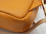 Michael Kors Erin Marigold Yellow Leather Convertible Backpack Eb0826pxdu