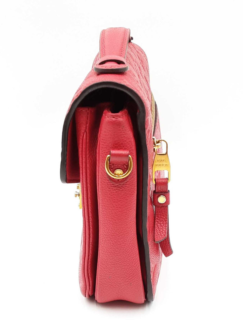 Louis Vuitton Monogram Empreinte Metis In Red Leather Eb0724rxzdu