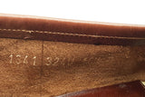 Salvatore Ferragamo Lizard Brown Leather Loafers Size 10 Eb0926rxsa