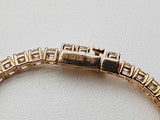 2.88 Cttw Lab Grown Diamonds 14k Gold 5.6g Tennis Bracelet 6.75 In Do0726llxzde
