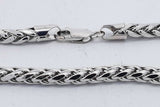 14k White Gold Wheat Chain Necklace 16.7 Grams 24 Inch Eb0926lwxzsa