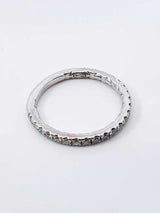 A. Jaffe 0.24cttw Diamond & 14k Gold Anniversary Ring 2.3g Size 5.5 Fw0925lordu
