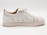 Christian Louboutin Luis Jr Spiked Sneaker White Size 40 Aa0626lizsa