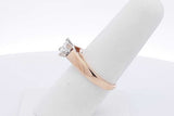 0.42ctw Princess Cut Diamond Ring In 14k Yellow Gold 4.5g Size 6.75 Eb0526ixzdu