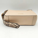 Burberry Python-trimmed Helmsley Crossbody Hs0124ixzsa