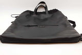 Prada Black Leather Drawstring Backpack Eb0626lxxzde