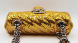 Gucci Gg Marmont Gold Sequin Chain Shoulder Bag Fw1224cxzdu