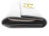 Tom Ford Natalia Turnlock Black Leather Continental Wallet Clutch Do0126orxde