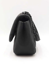 Tory Burch Willa Shoulder Bag In Matte Black Fw0925szdu