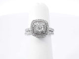 Neil Lane 1.35 Cttw Diamond & 14k White Gold Bridal Set 5.3g Size 5 Fw0326rxzdu