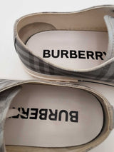 Burberry Grey Check Sneakers Size 45 Eb0626lxzsa